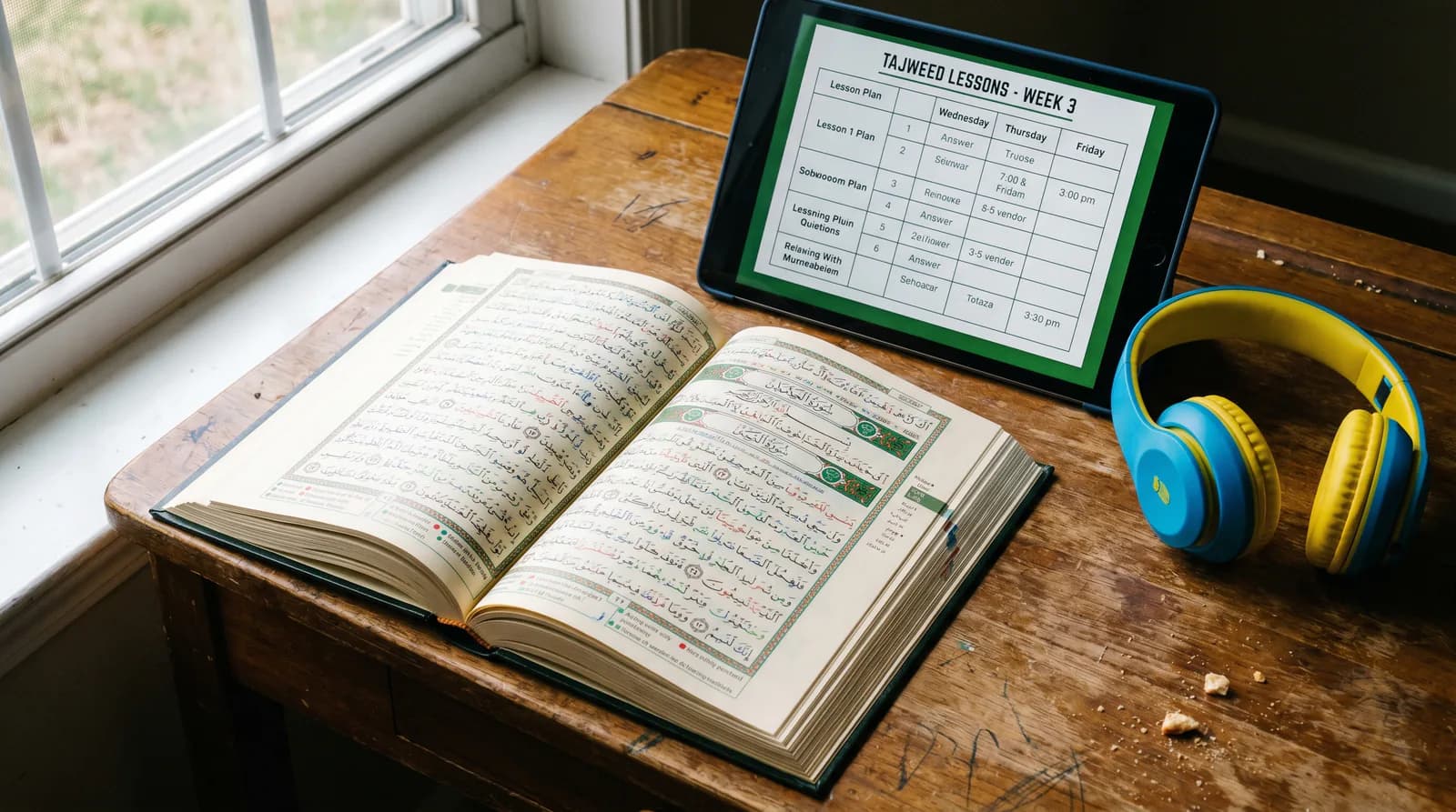 Cover image for the article: Why Tajweed Instruction Fails Diaspora Kids — and the Fix