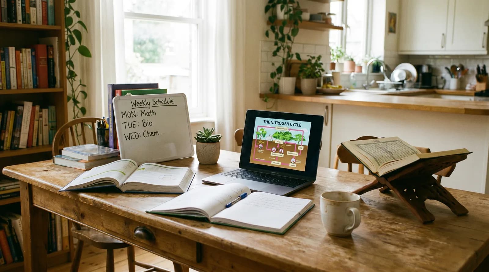 Cover image for the article: Homeschooling Muslim Kids: Balancing Secular & Deen